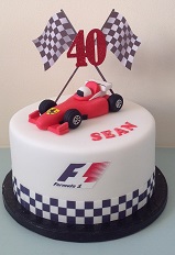 F1 Car cake